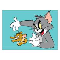 تابلو شاسی ونسونی طرح Tom and Jerry سایز 50x70 سانتی متر Wensoni Tom and Jerry Chassis Size 50 x 70 Cm