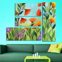 تابلو دیواری 4 تکه آریکان کد TA2503 Arikan TA2503 Tableau 4 Pcs