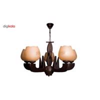 لوستر چشمه نور 5 شعله کد 506 Cheshmeh Noor Five Branches 506 Chandelier