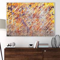 تابلو بوم خط روزتو طرح نیال 2 Rouzeto Niyal 2 Canvas