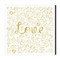 تابلو شاسی طلاکوب مدل VALENTINE9626