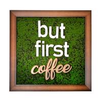 تابلو دکوما مدل بوتانی DG014 طرح But First Coffee Decoma Botani Frame Model DG014 Home Size 60x60