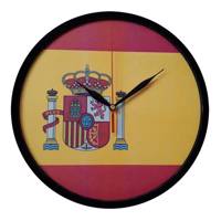 ساعت دیواری تیم ملی اسپانیا مدل سان تایم 414 Spain National Football Team Clock Sun Time 414