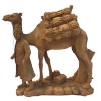 مجسمه طرح خاکی مدل شتر Soil Camel Statue