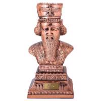 سردیس خشایارشا گالری آسیمن مدل 01-04 ارتفاع 15 سانتیمتر - Asimen Gallery Khashayarsha Statue 04-01