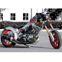 تابلو شاسی آکو طرح Harley Davidson سایز 20 × 28 سانتی متر - Ako Harley Davidson Chassis Size 20 x 28