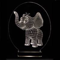 چراغ خواب سه بعدی نورا مدل Little Elephan Noura Little Elephant 3D Night Light