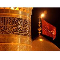 تابلوی گرافیتی طرح حرم امام حسین (ع) 2 سایز 13 × 18 Graffity Haram Imam Hosein 2 Chassis 18 x 13