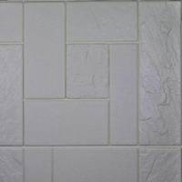 دیوارپوش فومی طرح سنگ روس سفید کد M اندازه 71x77 - Foam Wall Foam Design Brick Code FB Size 71x77