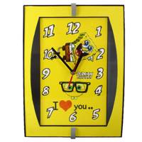 ساعت دیواری شیانچی طرح باب اسفنجی کد 10010040