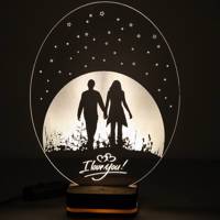 چراغ خواب سه بعدی گالری سوآرت کد 606034