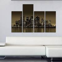 تابلو 4 تکه گالری آفتاب کد TA1105