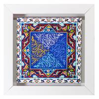 تابلوی کاشی مدل چهار قل طرح A001