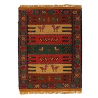 گلیم دستباف سرزمین فرش کد TKG192