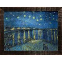 تابلو گالری هنری پیکاسو طرح شب پرستاره بر فراز رن