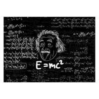 تابلو شاسی ونسونی طرح E equals mc2 سایز 50 × 70 Wensoni E equals mc2 Chassis Size 50 x 70