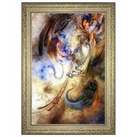 تابلو گالری هنری پیکاسو طرح مینیاتور اثر استاد فرشچیان کد 0122