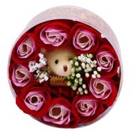 جعبه گل معطر به همراه عروسک ایرسا مدل Love-1 Irsa Love-1 Doll And Odorant Flower Box