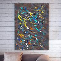 تابلو بوم خط روزتو طرح ثلاثه