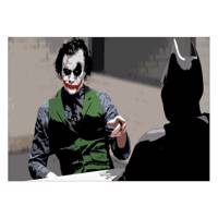 تابلو شاسی ونسونی طرح Joker Negotiation سایز 50 × 70 Wensoni Joker Negotiation Chassis Size 50 x 70