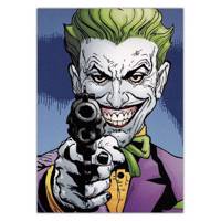 تابلو شاسی ونسونی طرح Joker is Pointing Gun سایز 50 × 70 Wensoni Joker is Pointing Gun Chassis Size 50 x 70