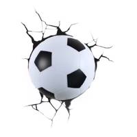 چراغ دیواری تری دی لایت اف ایکس مدل Football - 3D Light FX Football Wall Lamp