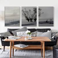 تابلو عکس3 تکه گالری دومان طرح زمستان2 - Dooman Gallery Winter2 Tableau 3 Pcs