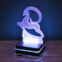 چراغ خواب موهومی طرح قوچ هفت رنگ Mohomi Wirelight 7 Color Lamp Ram