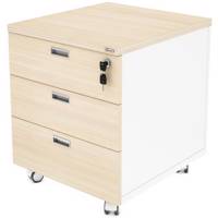 فایل کشویی چرخ‌دار محیط آرا مدل Quick 9085N-0105 Mohitara Quick 9085N-0105 Wheeled Drawer Filing Cabinet