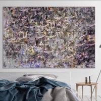 تابلو بوم خط روزتو طرح چکامه 2 Rouzeto Chakame 2 Canvas