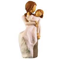 مجسمه امین کامپوزیت مدل مادر و دختر کد 115 - Amin Composite Mother And Daughter 115 Statue