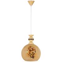 چراغ آویز چشمه نور تک شعله کد G557/1H-CR Cheshmeh Noor G557/1H-CR ONE Flame Hanging Lamp