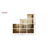 تابلو دیواری 9 تکه بارمان کد TA106