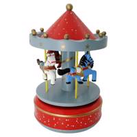 ماکت موزیکال کیدتونز طرح چرخ و فلک کد 8-KDT-048 Kidtunse Carousel KDT-048- 8 Musical Maquette