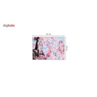 تابلو شاسی ونسونی طرح Pink Bloom سایز 30×40 سانتی متر Wensoni Pink Bloom Chassis 40 x 30