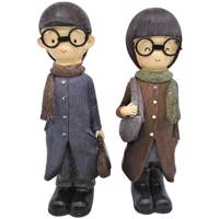 مجسمه کیدتونز مدل قلک کد KDM-045 مجموعه دو عددی Kidtunse KDM-045 Statue Set 2 Pcs