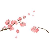 استیکر سالسو طرح بهار و شکوفه - Salso Spring and Blossom Sticker