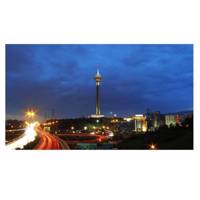 تابلو شاسی نقره ترمه مدل A22