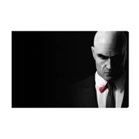 تابلو شاسی عرش مدل AS267 طرح hitman سایز 20x30 سانتی متر