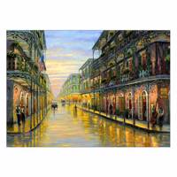 تابلوی ونسونی طرح Royal Street سایز 30x40 Wensoni Royal Street Chassis 30x40