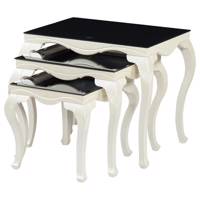 میز عسلی سهیل کد 0061SE مجموعه سه عددی Soheil 0061SE Side Table 3 pcs