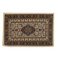 پادری ماشینی کویر طرح ایساتیس مدل MT-KP126 - Kavir MT-KP126 Isatis Machine Made Rug