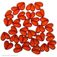 قلب تزیینی کادو مدل Glass Heart کد 10375 - 1 بسته Glass Heart 10375 Decorative - 1 Pack