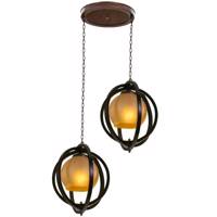 چراغ آویز دارکار مدل کره 2 شعله کد R78 Darkar R78 Two Branches Kore Hanging Lamp