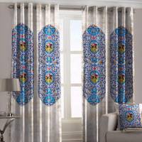 مجموعه دو عددی پرده مینوتو هوم مدل SA-019 ارتفاع 300 سانتی متر - minoto home SA-019 Curtain