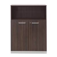 کمد اداری فرآذین مدل FAD-160 بلوطی تیره Farazin FAD-160 Dark Oak Cupboard