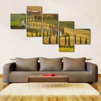 تابلو 5 تکه گالری آفتاب کد TA1202