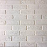 دیوارپوش فومی طرح آجر کد FB2 اندازه 71x77 Foam Wall silver Design Brick Code FB Size 71x77