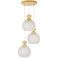 چراغ آویز چشمه نور سه شعله کد G555/3H-CR - Cheshmeh Noor G555/3H-CR three Flame Hanging Lamp