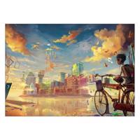 تابلو شاسی ونسونی طرح Age Of Technology سایز 30 × 40 Wensoni Age Of Technology Chassis 40 x 30